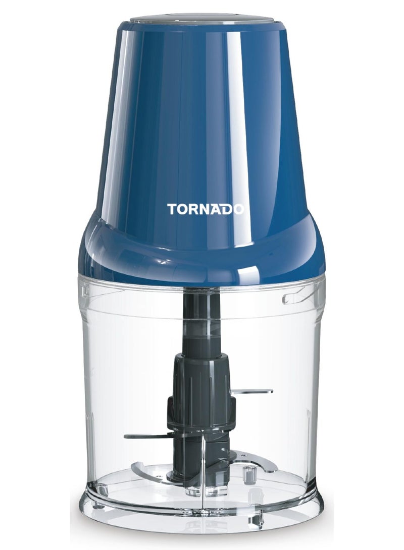 Tornado Chopper 0.5L Plastic Bowl, 400W, Double S Blade, One Speed, Anti-Slip Feet TMC393-GS