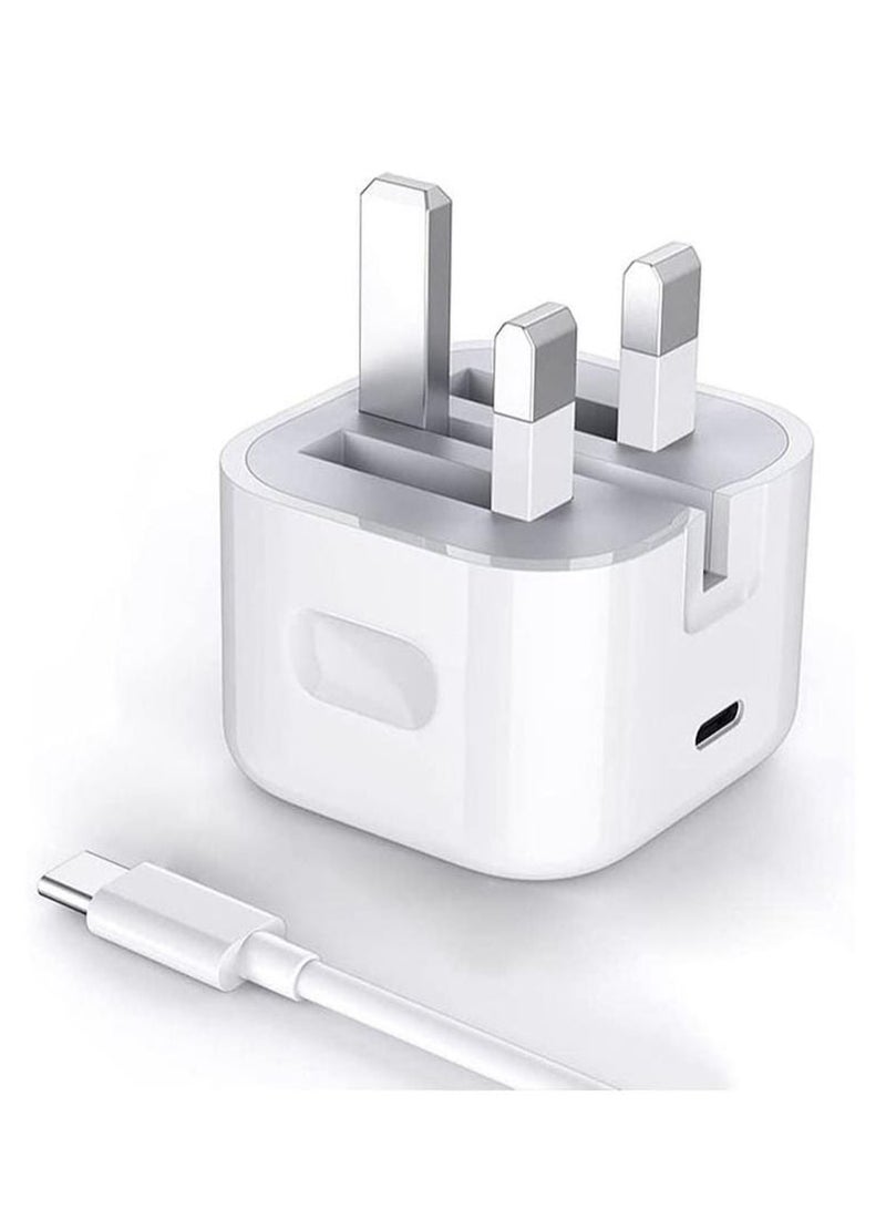 ريبنيو FE Fast PD Charger 20W Foldable Type C phone Charger USB C Travel Power Adapter Wall Plug - Image 5