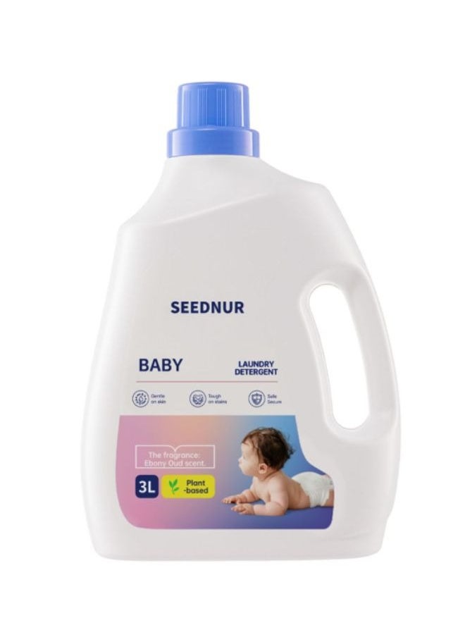 SEEDNUR Seednur Delicate Laundry Detergent for Baby Mild Amino Acid Gently Cleans Eliminates Stains Ideal for Baby Cloths Towels  - Image 1