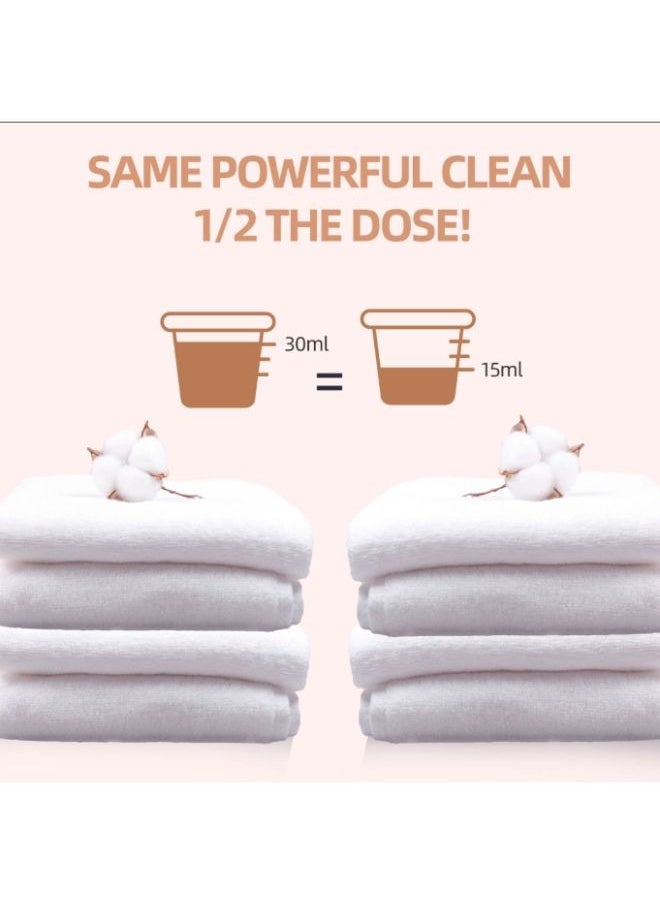 SEEDNUR Seednur Delicate Laundry Detergent for Baby Mild Amino Acid Gently Cleans Eliminates Stains Ideal for Baby Cloths Towels  - Image 2