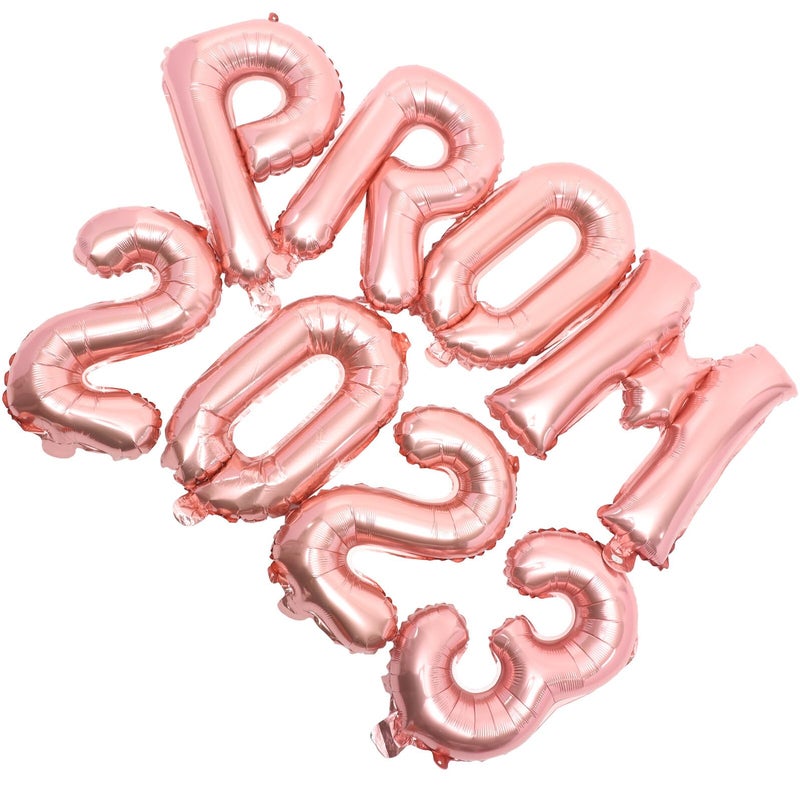 Graduation Foil Balloons Set 2023 Aluminum Silver Decorations For Prom Party - Image 2