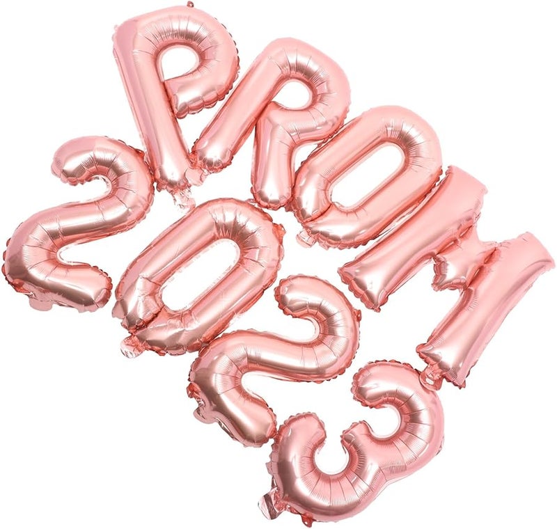 Graduation Foil Balloons Set 2023 Aluminum Silver Decorations For Prom Party - Image 1