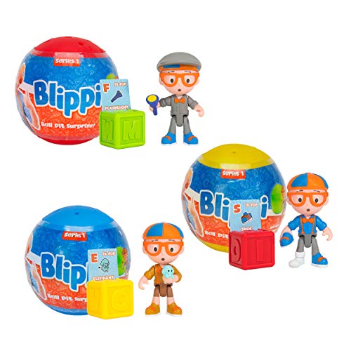 Blippi ستارة حوض كرات بليبي 3 عبوات، الموجة 1 - Image 1