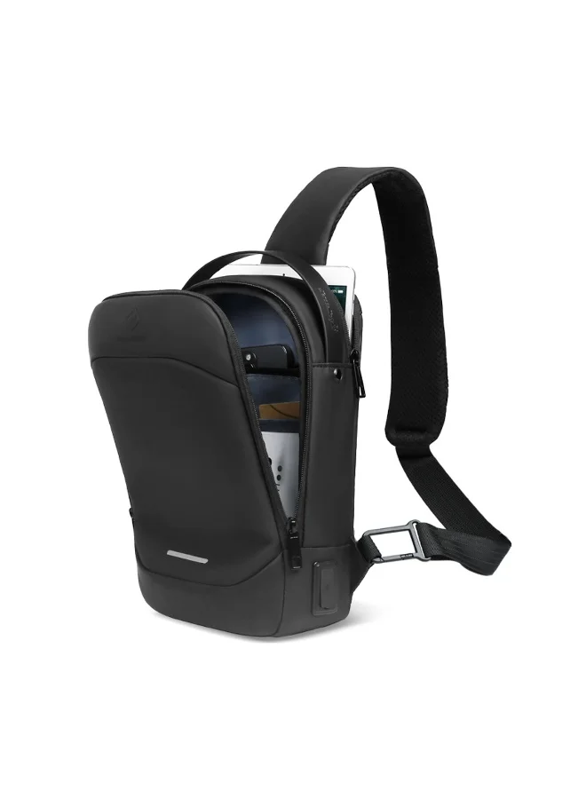 Mobcos Mobcos Side Bag Small Black 7999 Mobcos Side Bag Small Black 7999 Waterproof Anti-Theft Laptop Backpack with USB Charging Port – Slim Oxford Travel & Business Backpack for Men & Women, iPad & Laptop Compartment, Multi-Pocket Organizer Daypack  | Best Price UAE