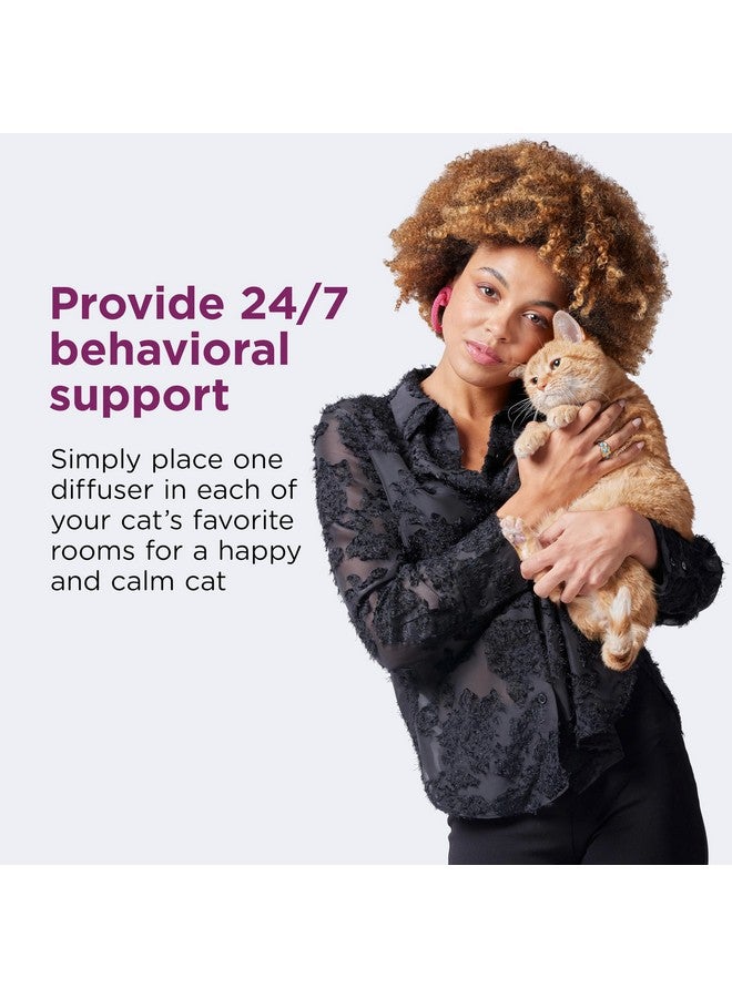 COMFORT ZONE 6 Pack MultiCat Diffuser Refills; Cat Calming Pheromones Help Anxiety; 30-day refills - Image 5