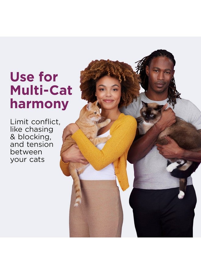COMFORT ZONE 6 Pack MultiCat Diffuser Refills; Cat Calming Pheromones Help Anxiety; 30-day refills - Image 2