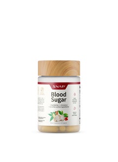 SNAP SUPPLEMENTS مزيج سكر الدم مع البربرين والقرفة و22 مكونًا نشطًا، مكمل غذائي - 60 كبسولة  - Image 1