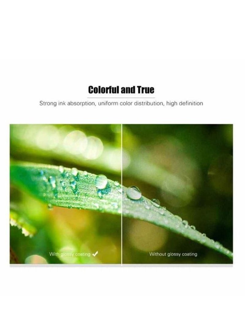 JOJO A4 Two-Sided Glossy Photo Paper, Double Face Inkjet Printing Paper, 200 GSM, 50 Sheets - Image 3