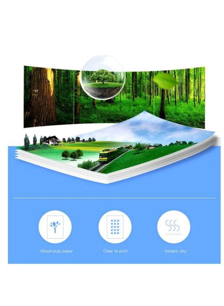 JOJO A4 Two-Sided Glossy Photo Paper, Double Face Inkjet Printing Paper, 200 GSM, 50 Sheets - Image 4