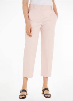 TOMMY HILFIGER Women's Slim Straight Chinos -  Stretch organic cotton blend, Pink  - Image 3