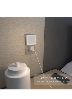 Necomi 2-Pack Night Light, Nightlight Plug in Night Light, Night Lamp Led Night Light for Kids Bedroom, Bathroom, Hallway  - Image 2