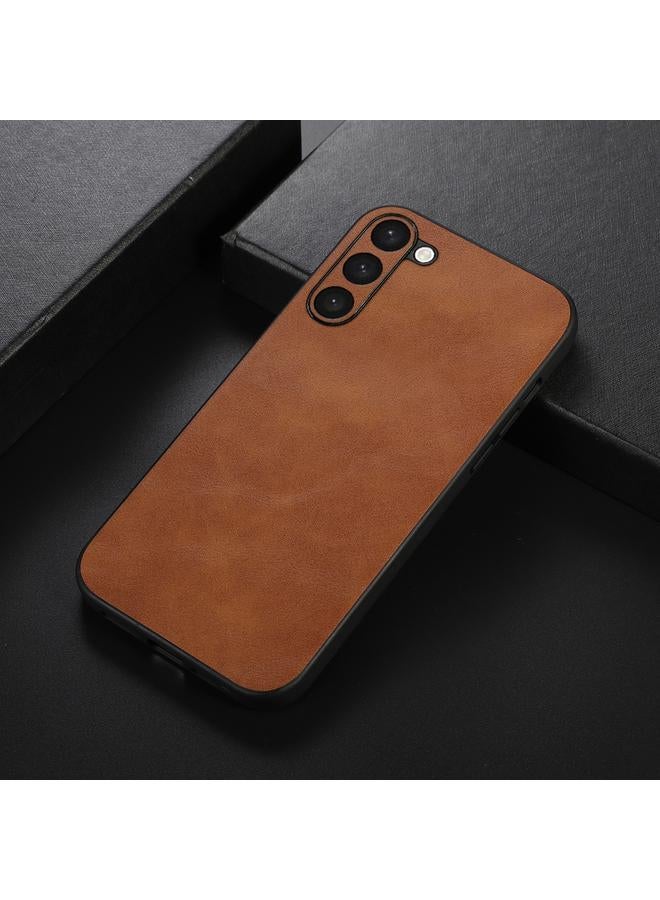 S-TOP Case For Samsung Galaxy S23 5G Cowhide Texture PU Phone Case - Image 2
