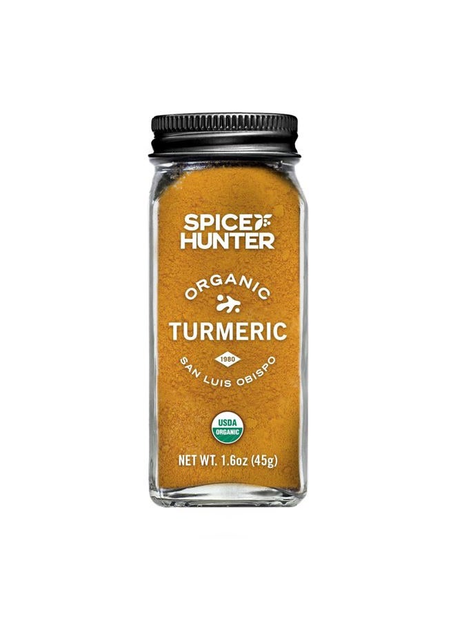The Spice Hunter Turmeric, Ground, Organic, 1.6-Ounce Jar