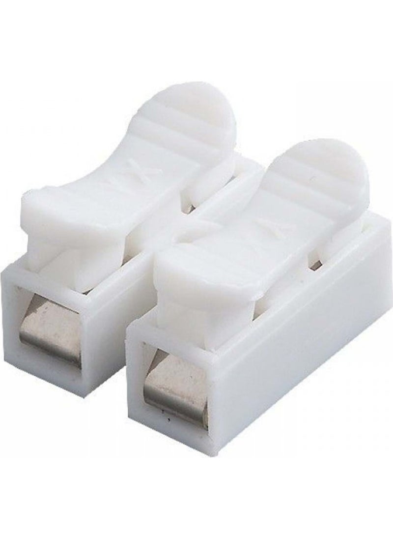 Rewel - 2-Way Latch Screwless Terminal Block Push Type 652119 - Image 1