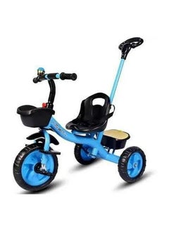 Toddler Tricycle With Detachable Parent Handle - (Single Speed, Blue)