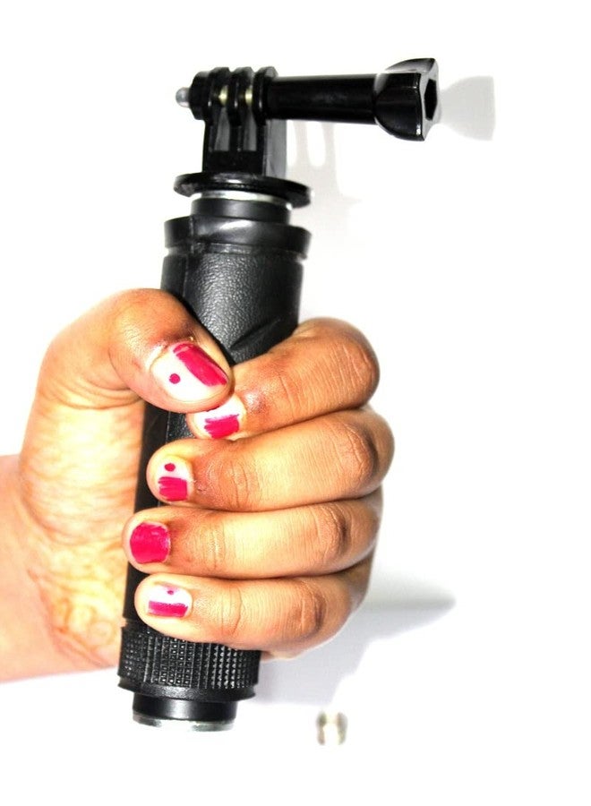 SHOPEE Hand Grip, Pole Mount Compatible with Hero 12/11/10/9 /8/7 /6/5 Max Session 4 3+, Handle Mount Accessories Compatible with All Action Camera, Black - Image 3