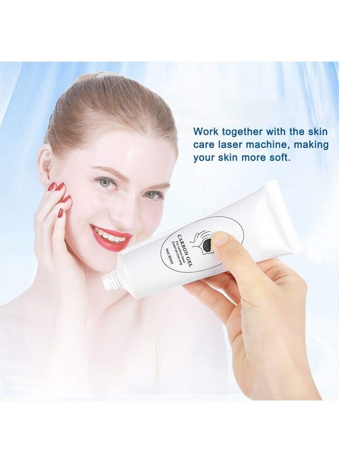 Sonew Facial Cleansing Carbon Fiber Gel Off, for Laser Skin Rejuvenation Skin Care Skin Care, 80Ml Skin Deep Cleansing - Image 3