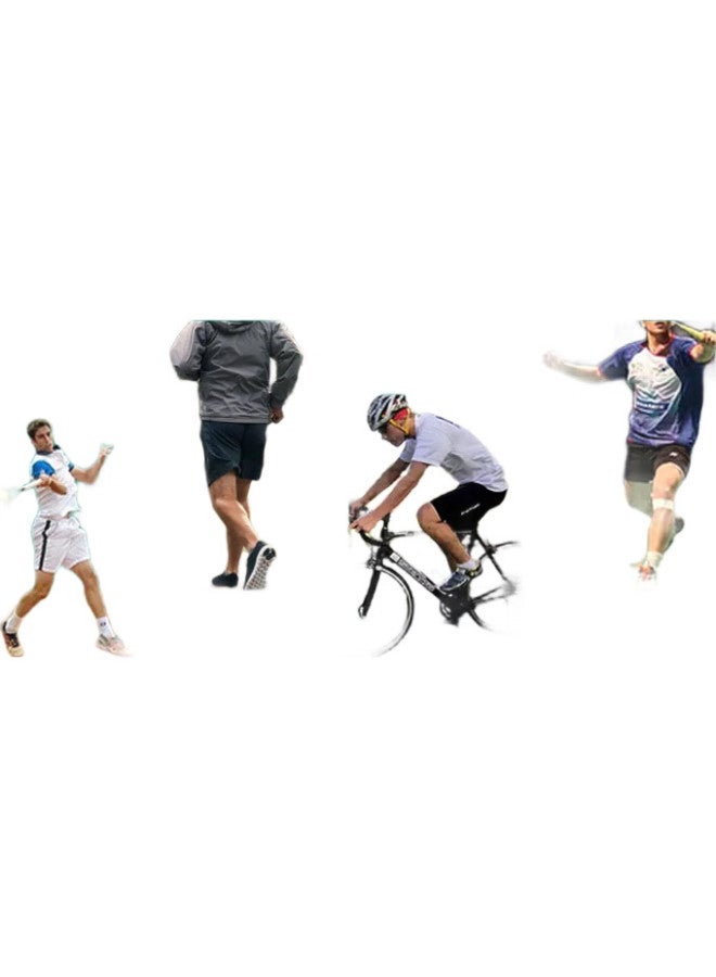 Kowa Original Imported Leg And Calf Running Compression Socks, Black, 2-Pack, Size L - Image 1