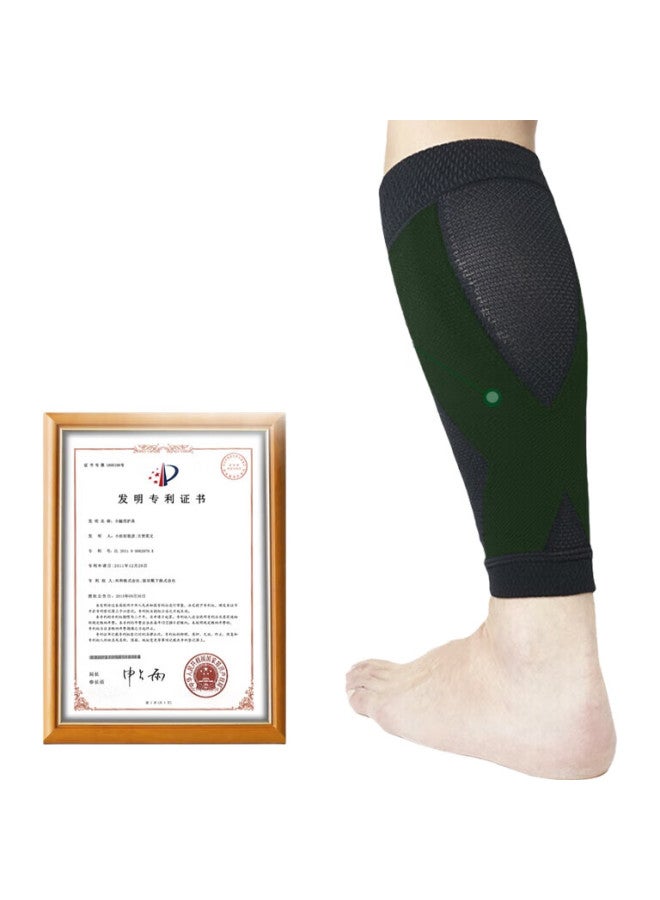 Kowa Original Imported Leg And Calf Running Compression Socks, Black, 2-Pack, Size L - Image 2