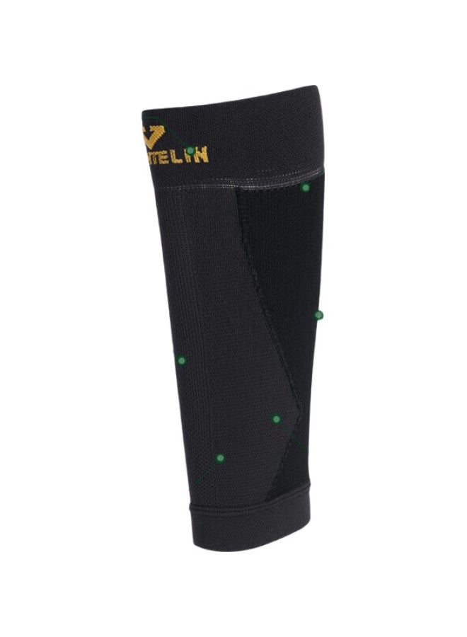 Kowa Original Imported Leg And Calf Running Compression Socks, Black, 2-Pack, Size L - Image 3