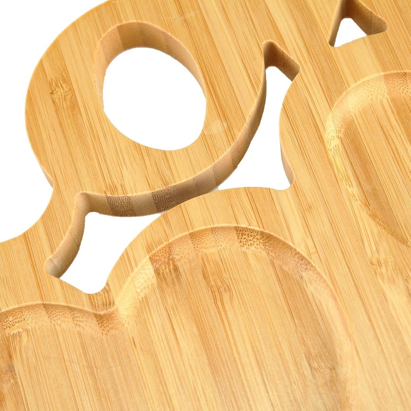 BinaryABC Love Wood Serving Platters Heart Wooden Trays Side Dish Serving TraysMother Day Table Decorations Supplies - Image 5