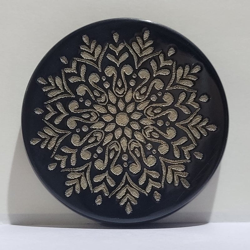 NHD مضرب كاروم محترف 813، مصنوع من كرة بلياردو بلجيكية رقم 1، مضرب كرة بول، مضرب بطولة، مضرب معتمد، الأبعاد 41 مم × 8 مم، الوزن 15 جرام (أسود)، لجميع الأعمار - Image 5