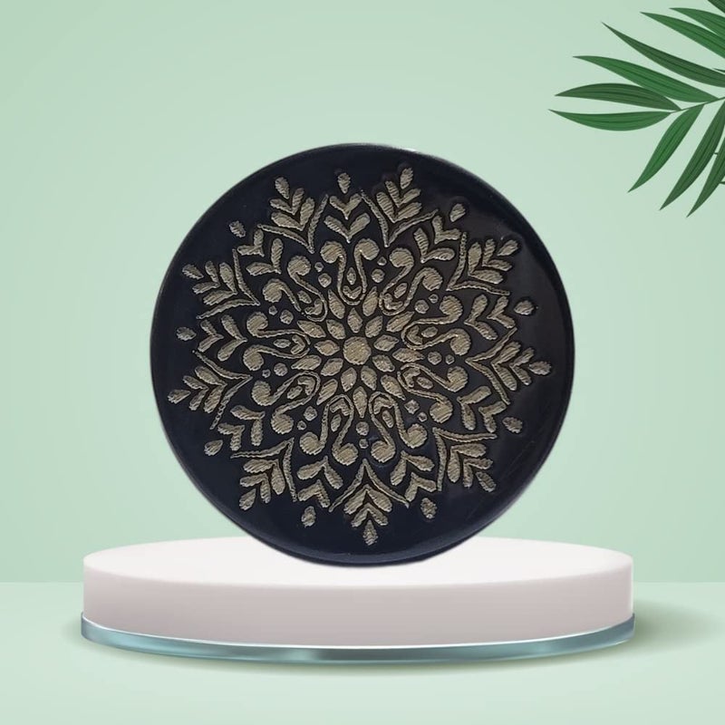 NHD مضرب كاروم محترف 813، مصنوع من كرة بلياردو بلجيكية رقم 1، مضرب كرة بول، مضرب بطولة، مضرب معتمد، الأبعاد 41 مم × 8 مم، الوزن 15 جرام (أسود)، لجميع الأعمار - Image 2