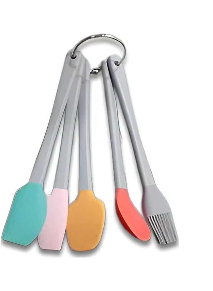 5-piece silicone kitchen utensil set - Image 1