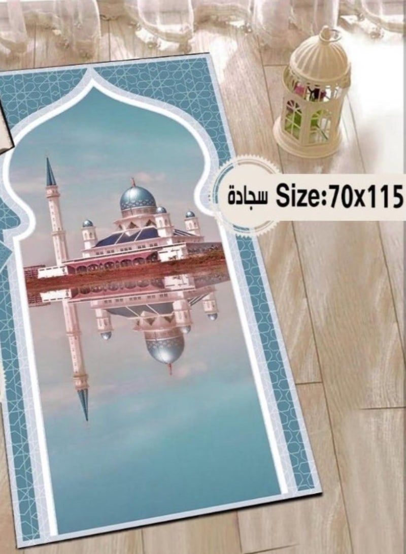 سجادة صلاة بتصميم حديت 70x115 Cm  - Image 2