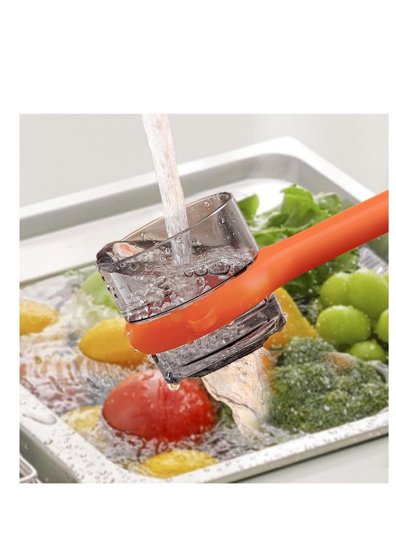 Excefore Peeler with Storage Box, 2 Pcs Professional Storage Bucket Peeler with Easy Grip Ergonomic Handle Ultra Sharp Stainless Steel Blades, Multifunctional Double Sided Stainless Steel Blade Peeler  - Image 2