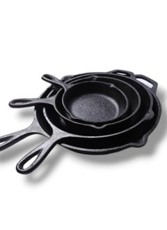AMAR Cast iron frying pan set(15-20-26-30)  - Image 1