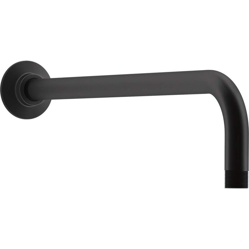 Kohler 10124BL Shower Arm And Flange Matte Black
