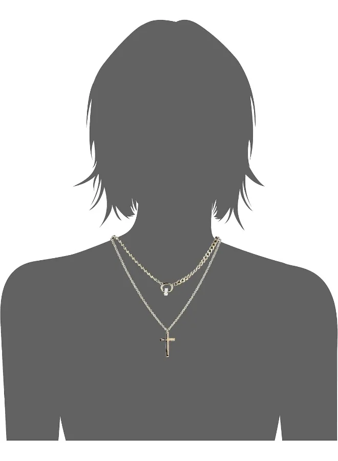 Lee Cooper LEE COOPER Women's Stainless Steel Rose Gold Necklace