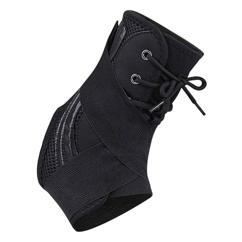 ضمادة ضاغطة لغمد الكاحل قابلة للغسل باللون الأسود لدعم وحماية شظايا الساق - Image 2