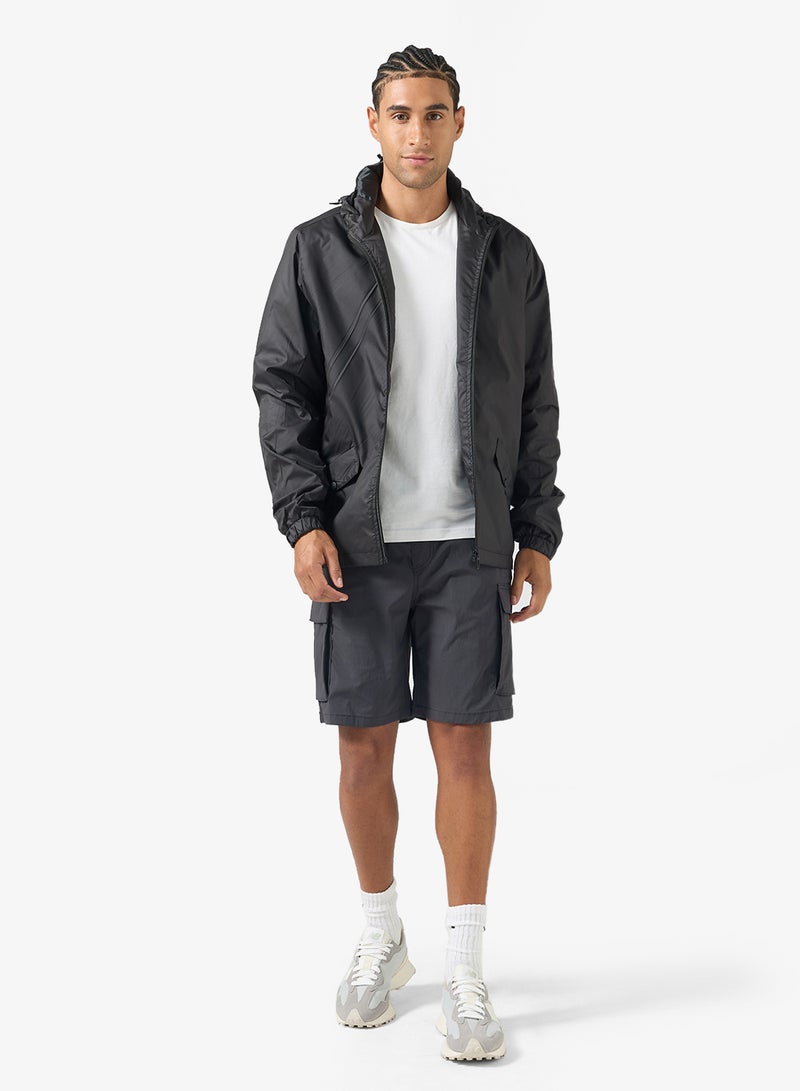 سفنتي فايف جاكيت بقصة مريحة - Image 4