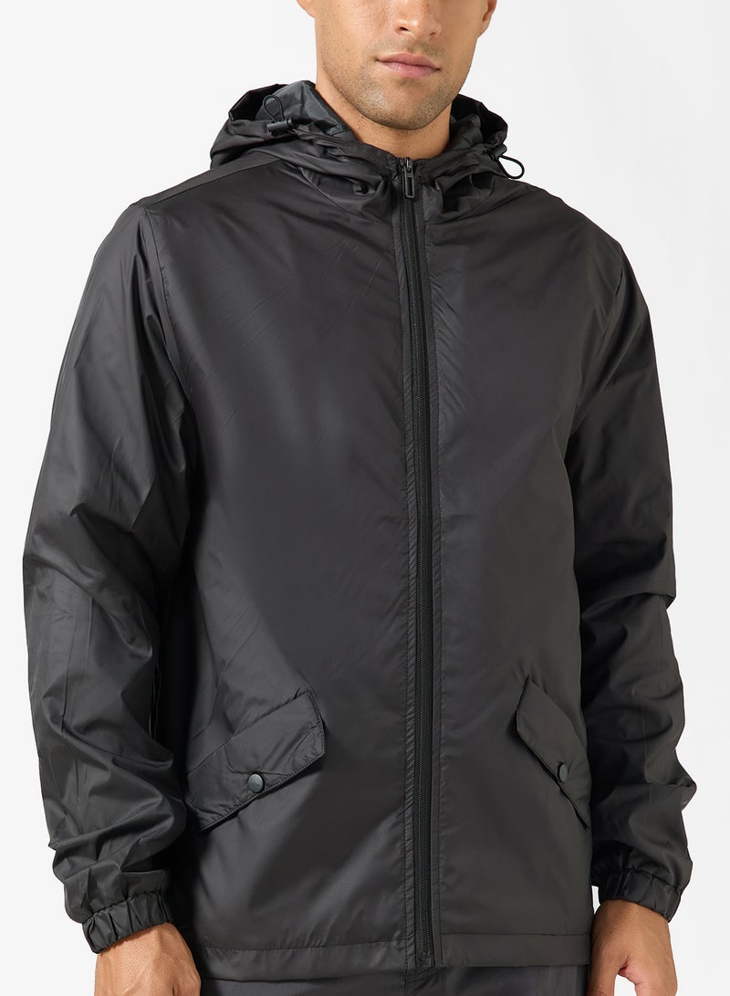 سفنتي فايف جاكيت بقصة مريحة - Image 3