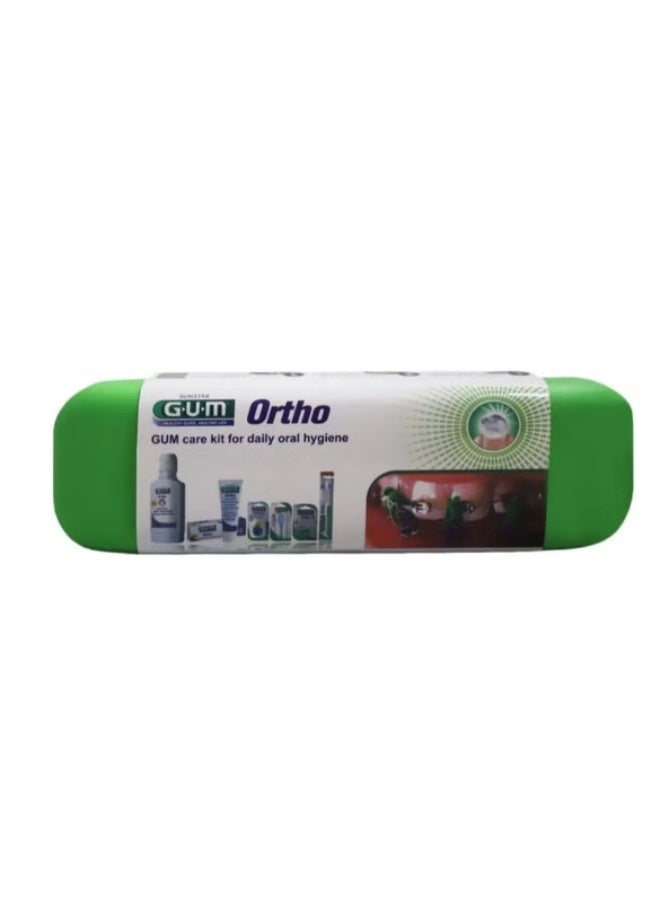 طقم تقويم الأسنان GUM T9-W (أبيض - T9)