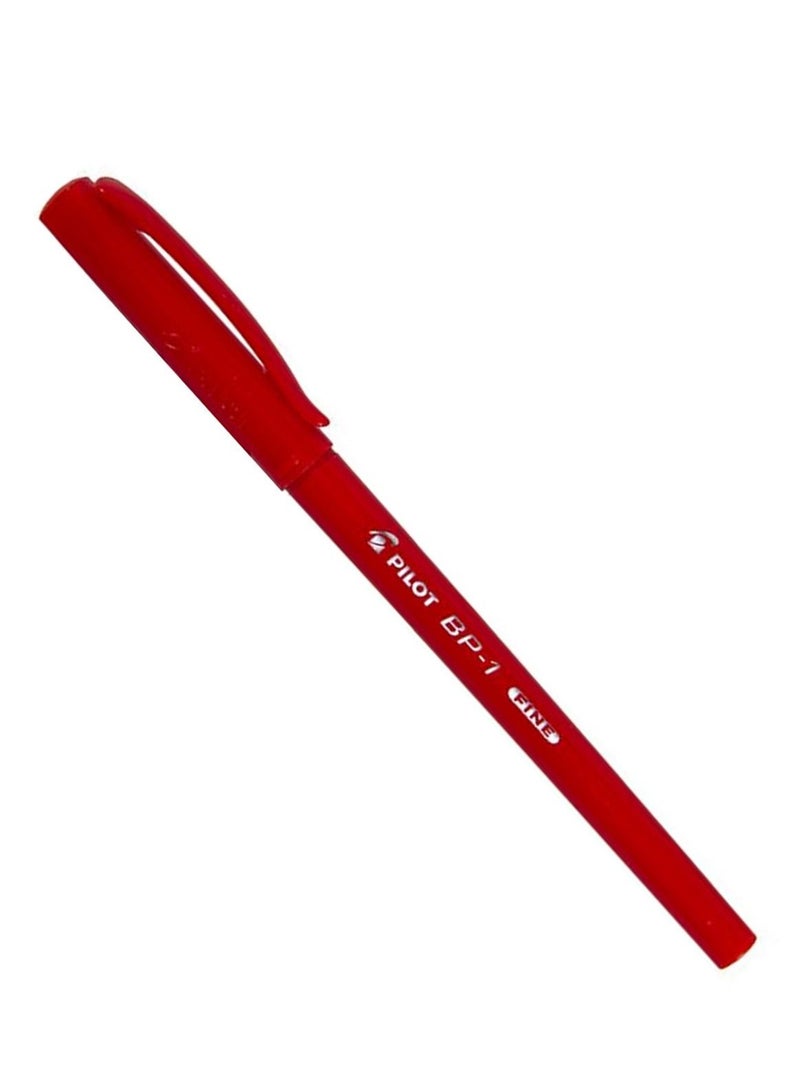 PILOT 50-Piece Ballpoint Pen Fine Tip Red Ink - Image 2