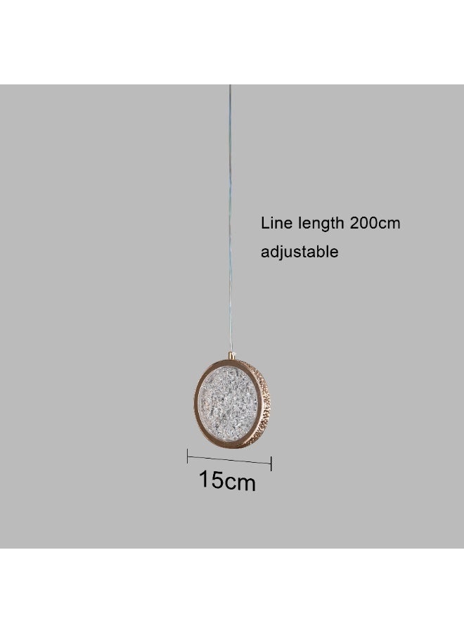 Hummer Modern Golden Chandelier – 3 Light Modes – 9 Watts - Image 3