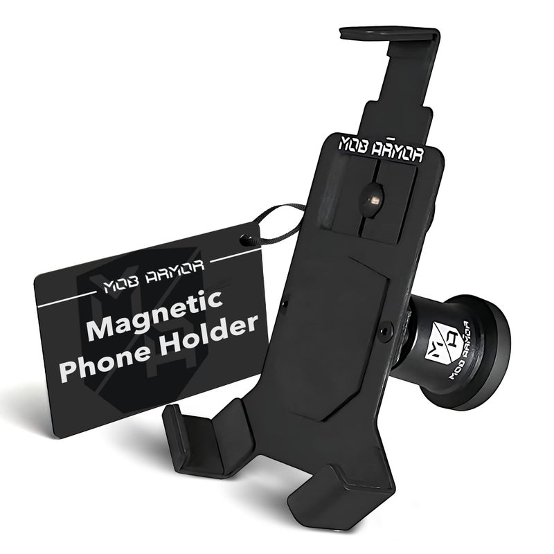 Mob Armor Heavy Duty Magnetic Phone Mount for Car - Universal Car Phone Holder for iPhone & Android, Strong Magnet for Off-Road & Commercial Vehicles, Cell Phone Car Accessories for Women & Men - Image 1