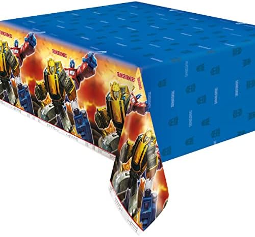 Unique Transformers Party Bundle  Transformers Birthday Party Decorations  Dinner  Dessert Plates Luncheon Napkins Table Cover Greatfor Action Robots Movie Birthday Themed Parties - Image 5