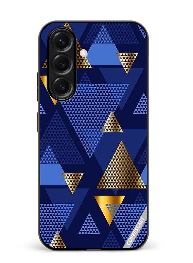 Protective Case Cover For Samsung Galaxy S25 Interic Art Abstract Design Multicolour