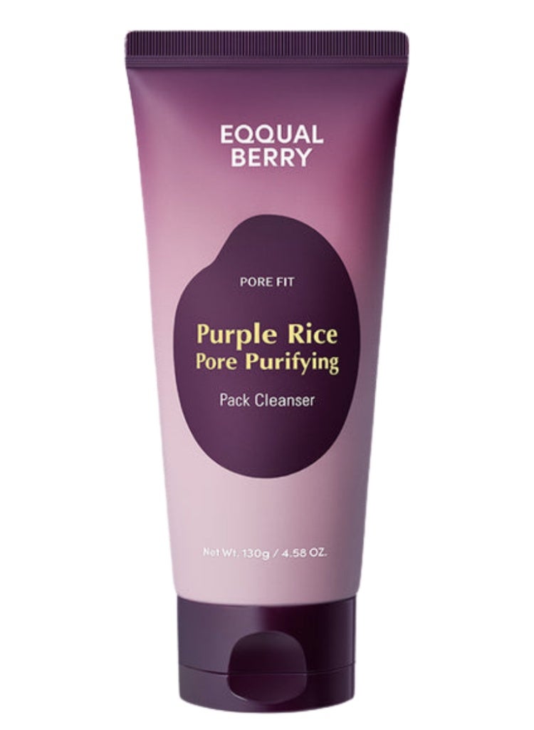 إيكوالبيري منظف المسام بالأرز البنفسجي من إكوالبيري – قناع طيني ومنظف عميق لبشرة ناعمة ونقية - Image 1