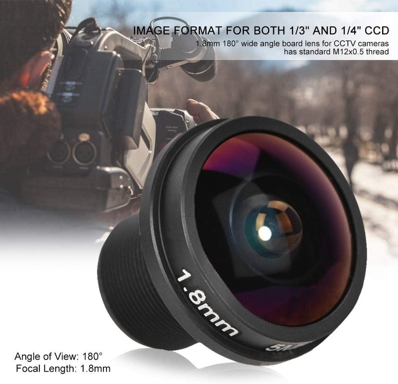 klarako 1.8mm 180° Wide Angle Board Lens, HD 5mp Fisheye View CCTV Wide Angle Camera for CCTV Cameras - Image 4