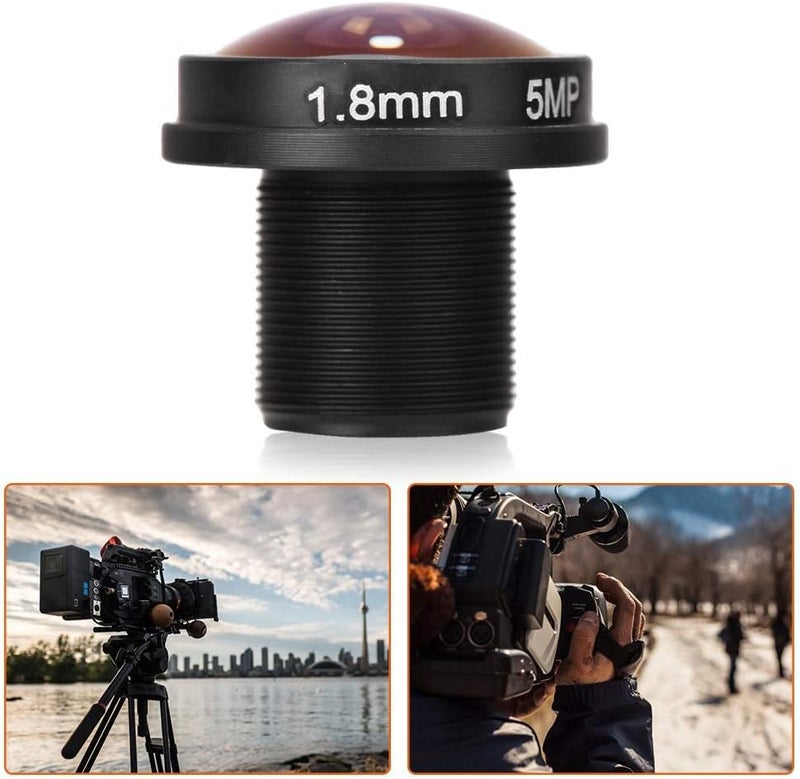 klarako 1.8mm 180° Wide Angle Board Lens, HD 5mp Fisheye View CCTV Wide Angle Camera for CCTV Cameras - Image 2