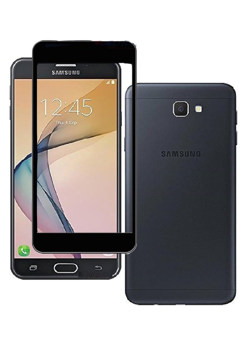 AINA Tempered Glass Screen Protector 5D Designed For Samsung Galaxy J7 Prime Full Glue Edge to Edge Full Screen Coverage And Bubble Free - Image 1
