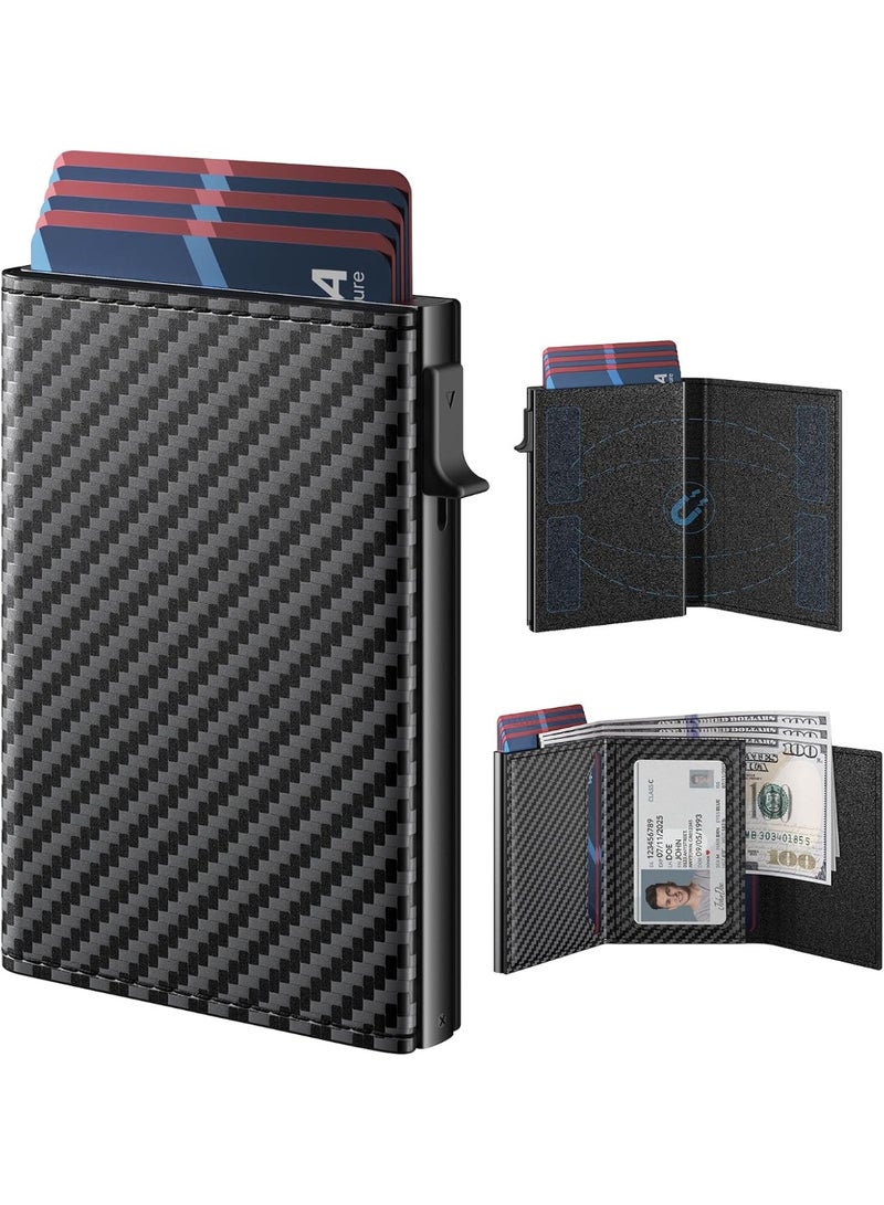 Card Holder Men Credit Wallet Money Clip Slim - Image 1