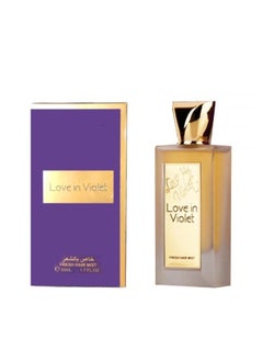 Love in Violet Hair Mist