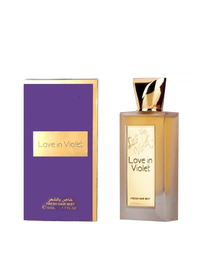 لوف ان فيوليت - عطر الشعر لوف ان فايلوت - 50 مل - للجنسين - Image 1