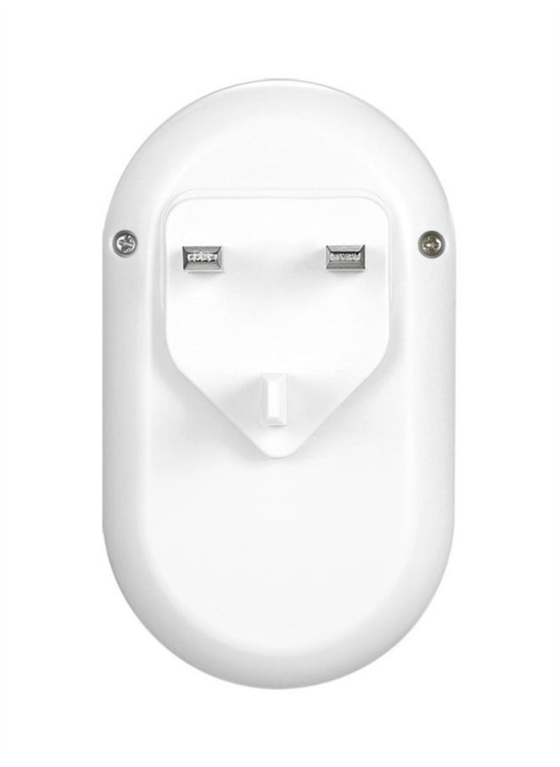 Generic - قطعتان من مصابيح LED الليلية، مصابيح ليلية يتم توصيلها بالجدران مع مستشعر خلية ضوئية من الغسق إلى الفجر، قابس أبيض دافئ في الإضاءة الليلية - Image 1